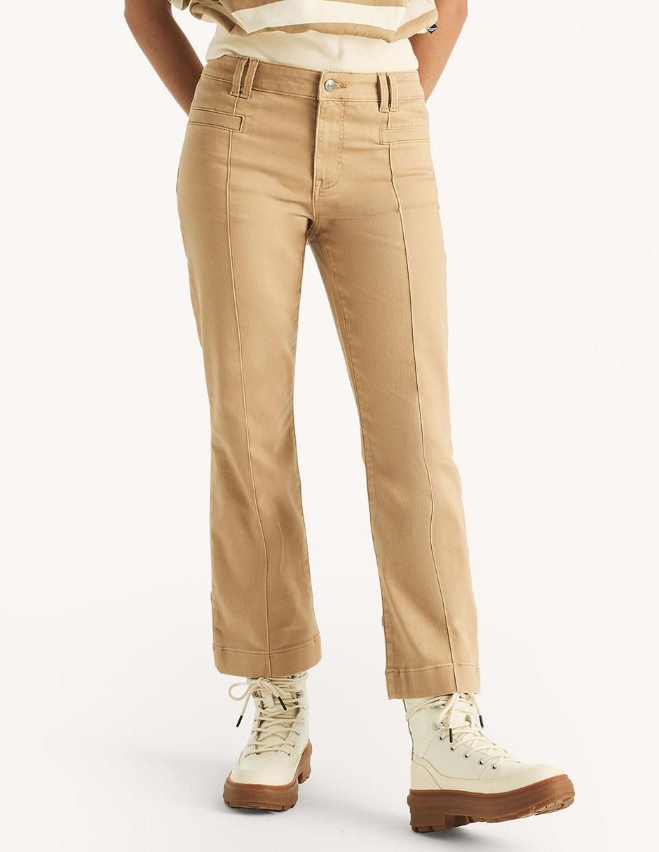 Pantalón capri straight para mujer
