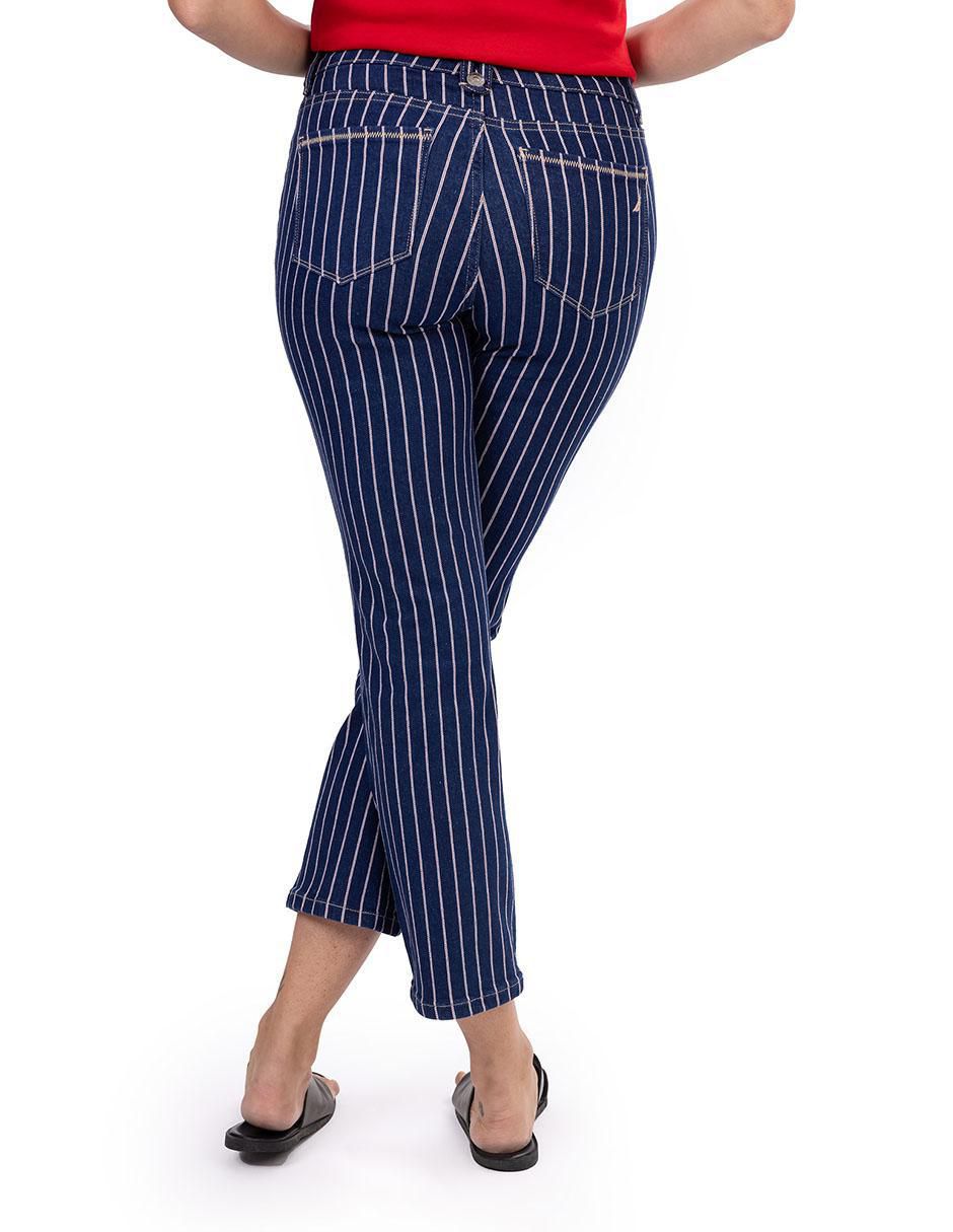 Pantalón capri slim para mujer 3