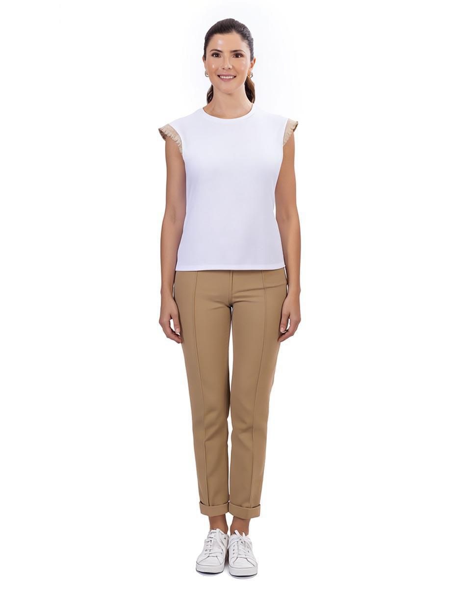 Playera Fall cuello redondo para mujer 5