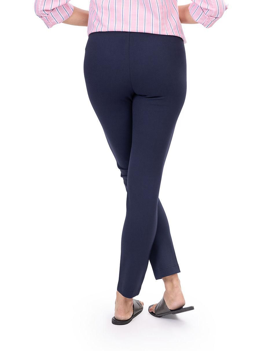 Legging a la cintura alta con botones para mujer 3