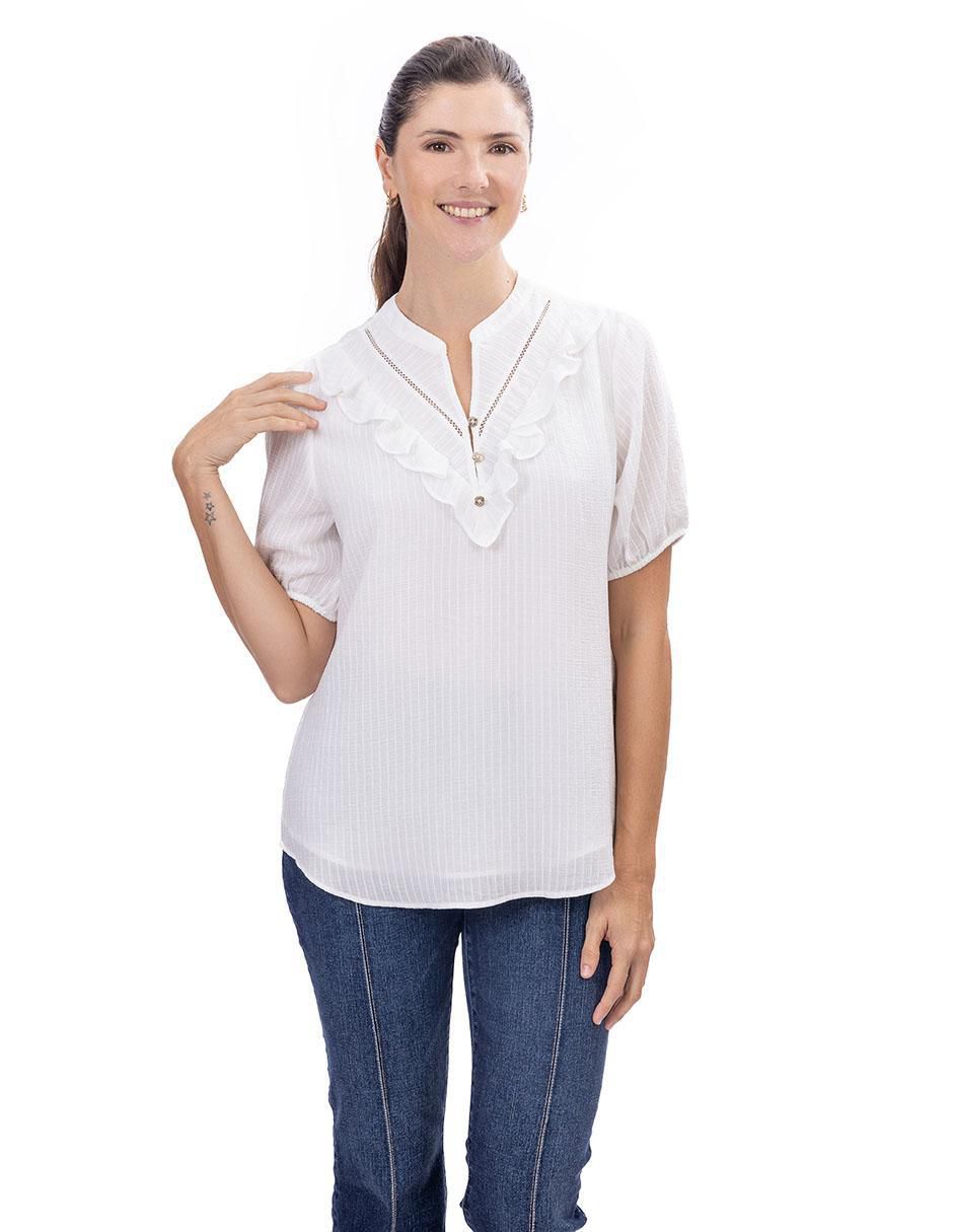 Blusa manga corta para mujer Blusa manga corta para mujer