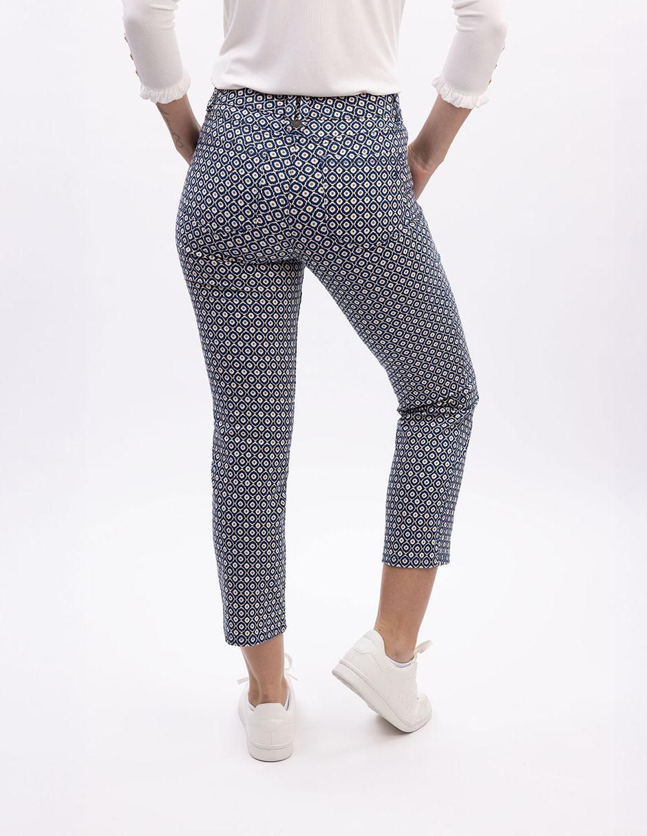 Pantalón capri slim para mujer 4