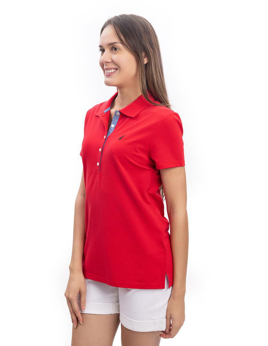Playera tipo polo para mujer 2