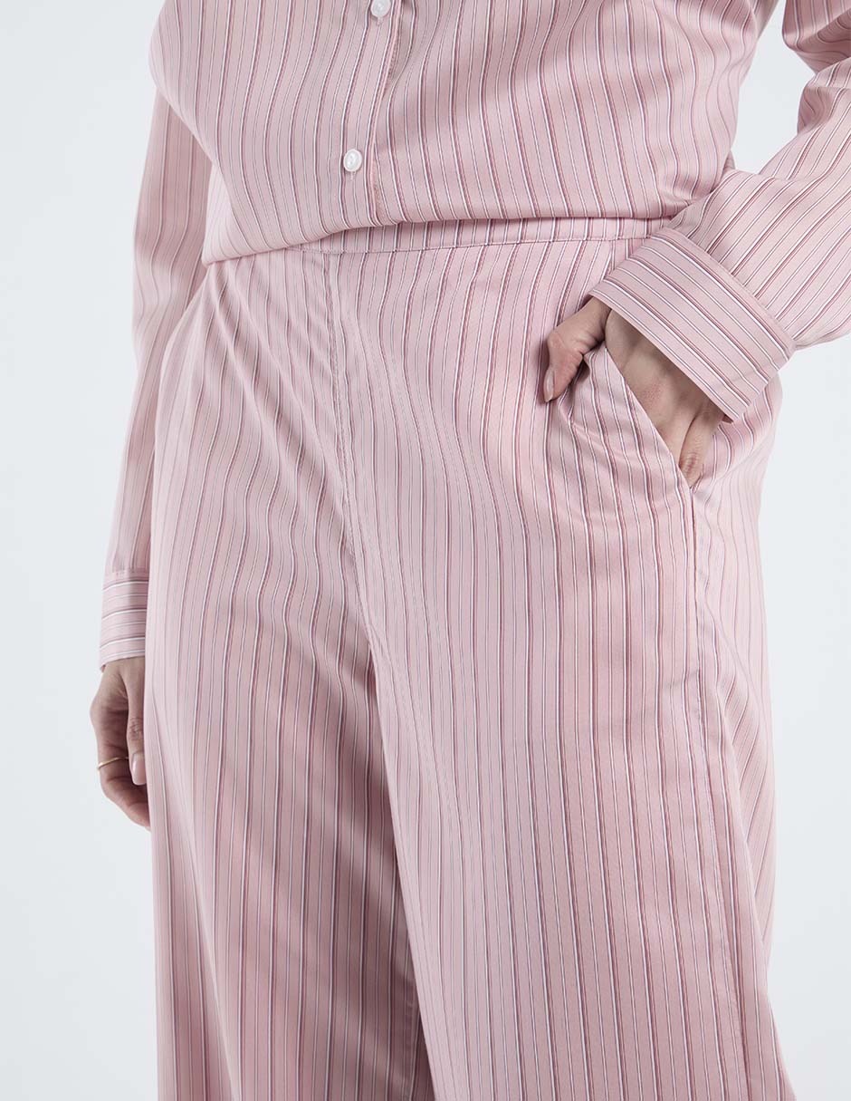 Pantalón pijamero regular para mujer 4