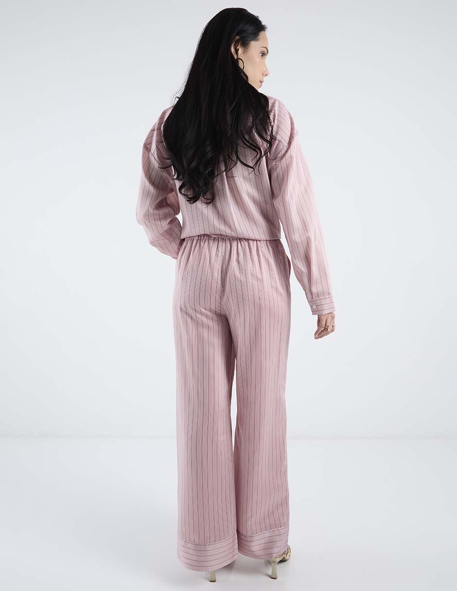 Pantalón pijamero regular para mujer 6