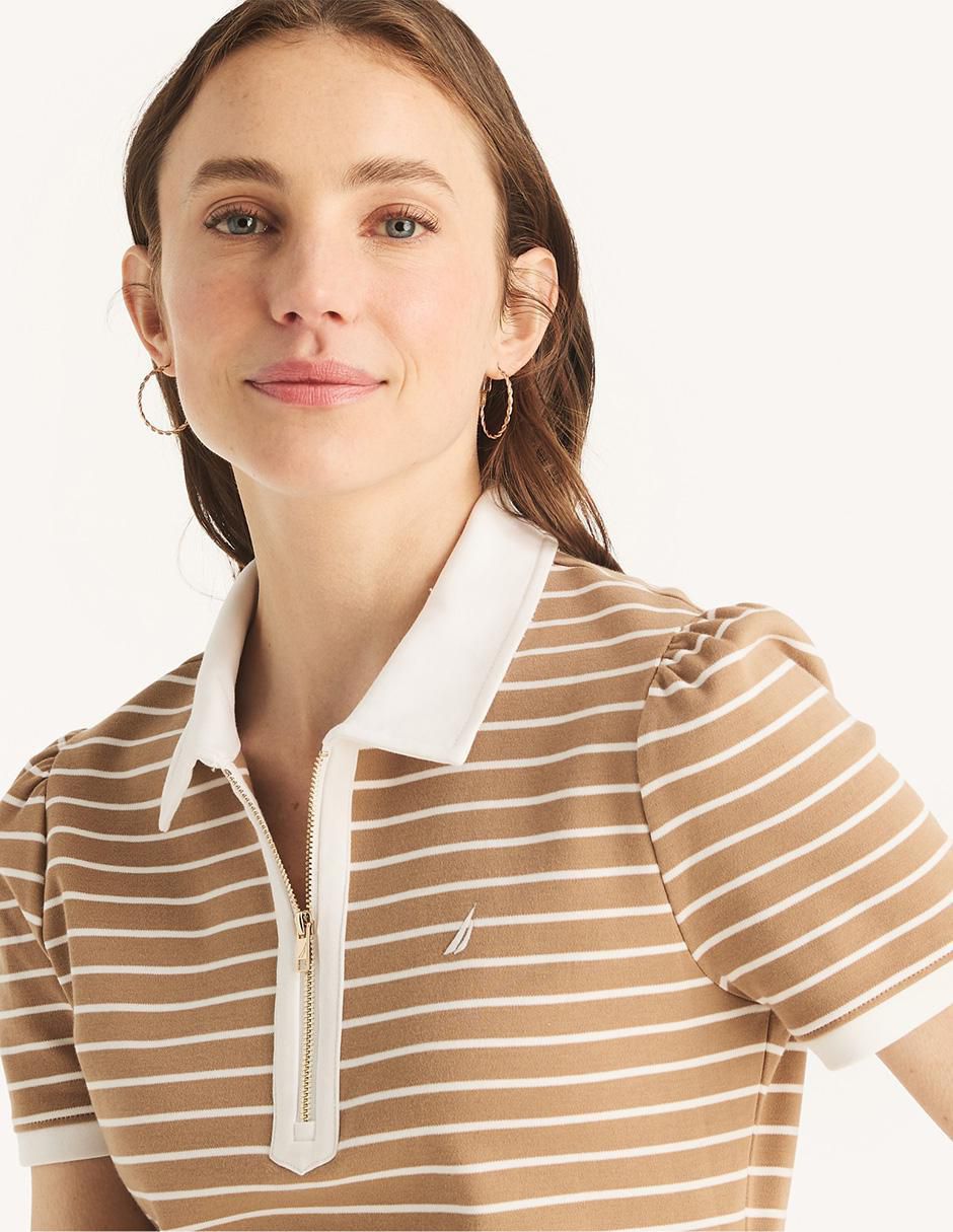 Playera tipo polo para mujer 4