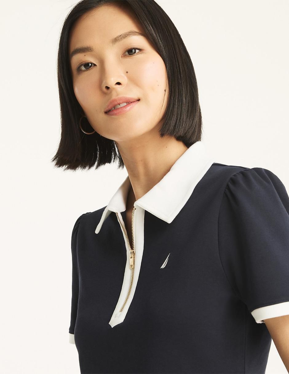 Playera tipo polo para mujer 4