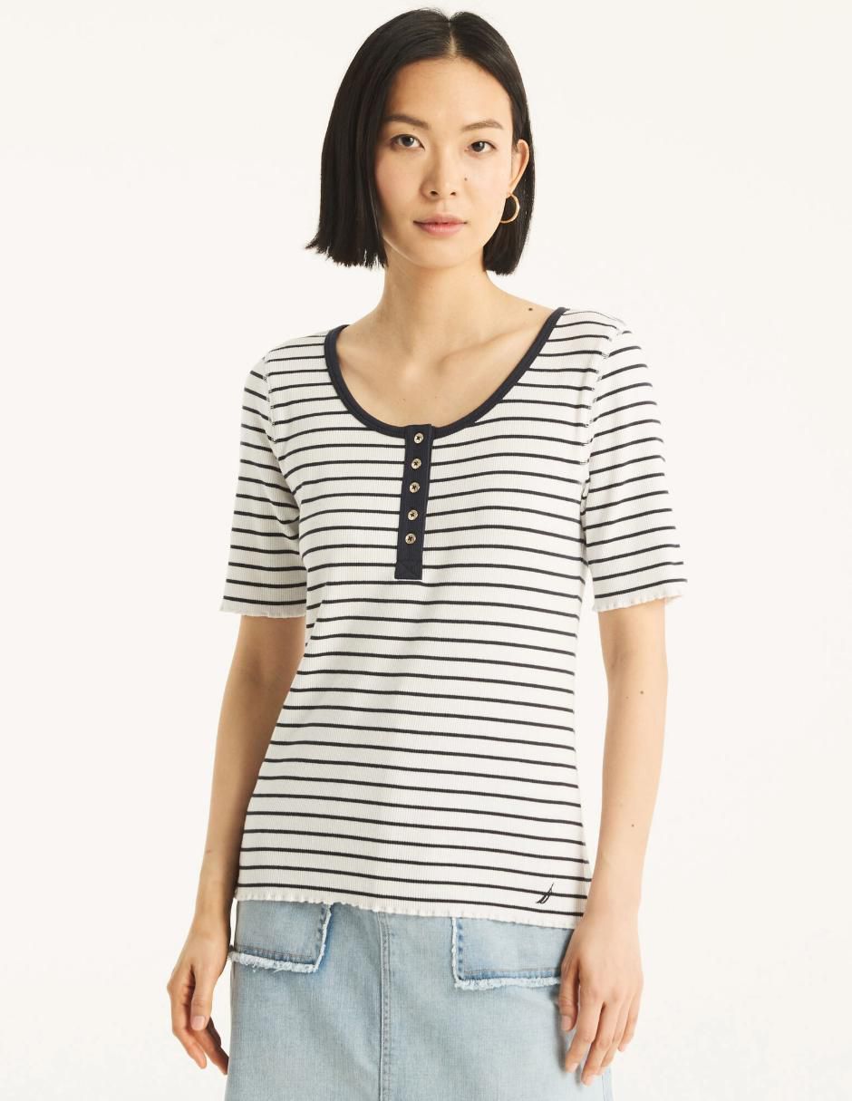 Playera cuello redondo para mujer Playera cuello redondo para mujer