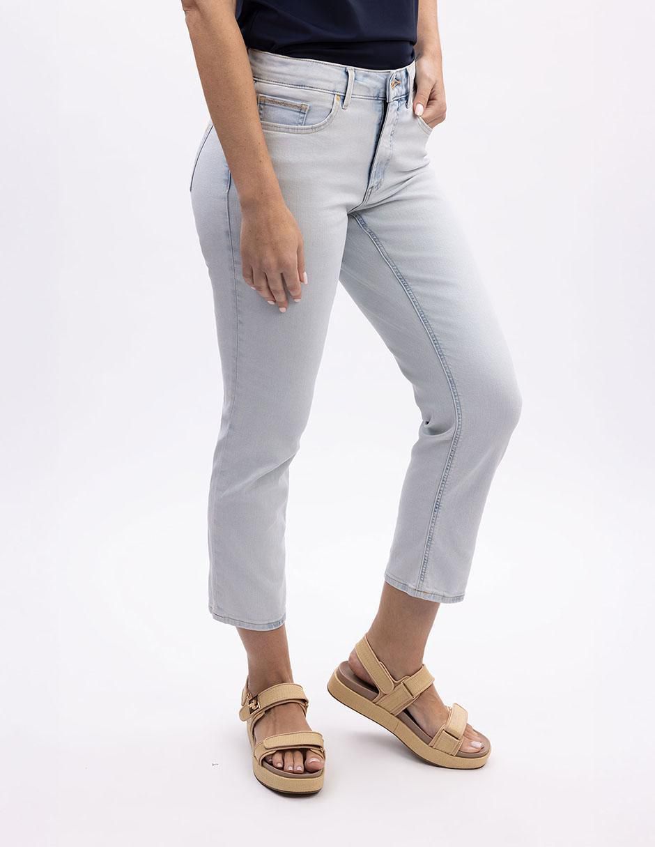 Jeans capri slim para mujer 2