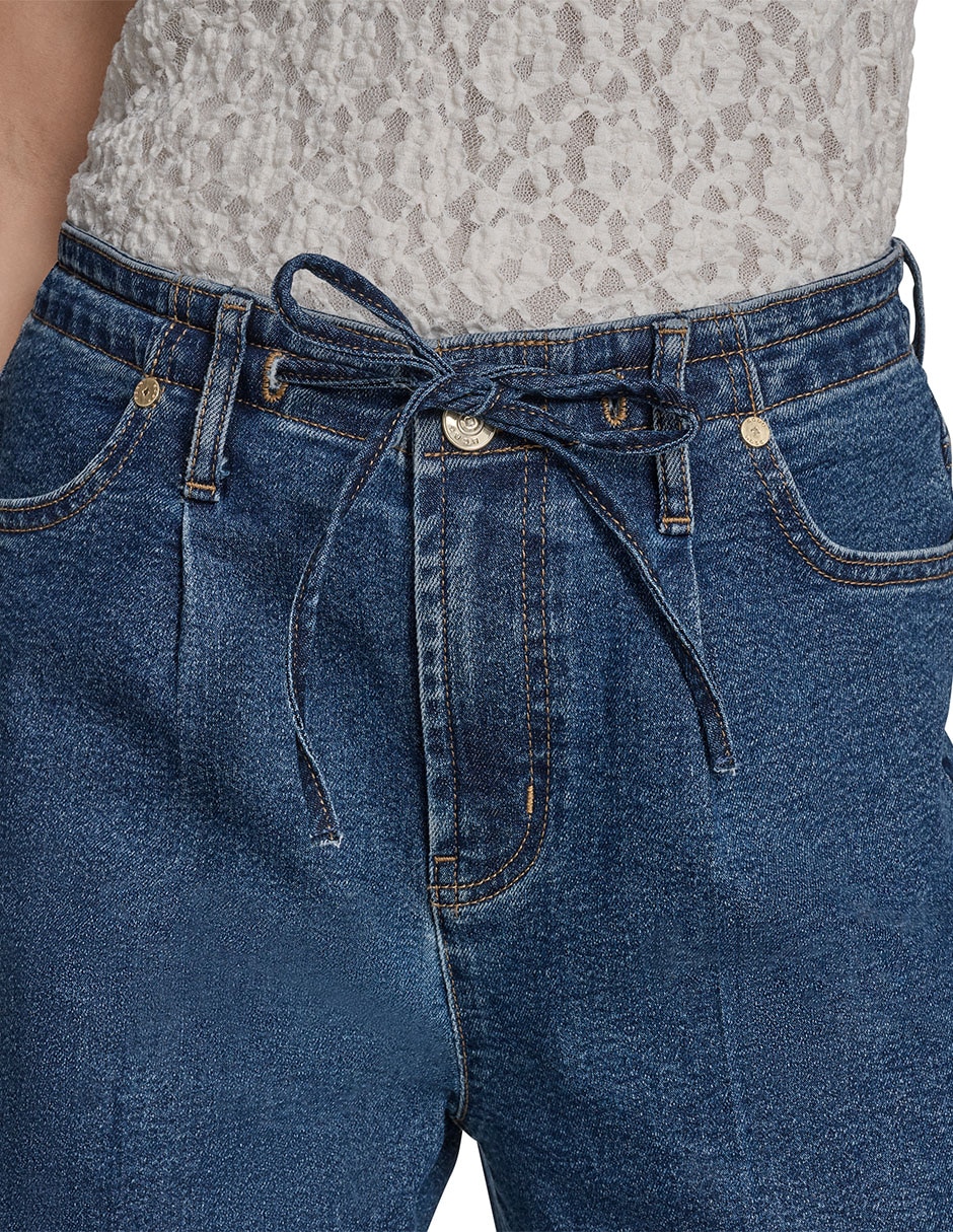 Jeans relaxed baggy para mujer 3