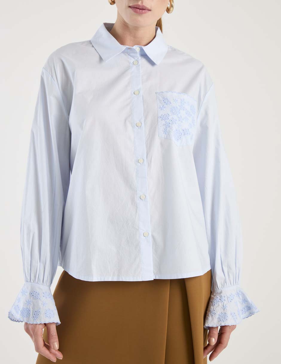 Blusa manga larga para mujer 5