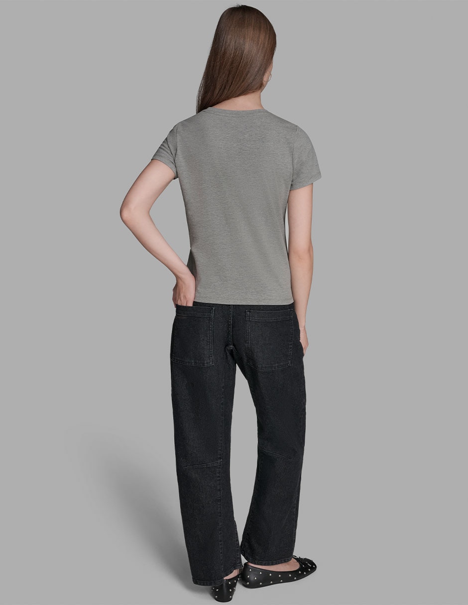 Blusa manga corta para mujer 2