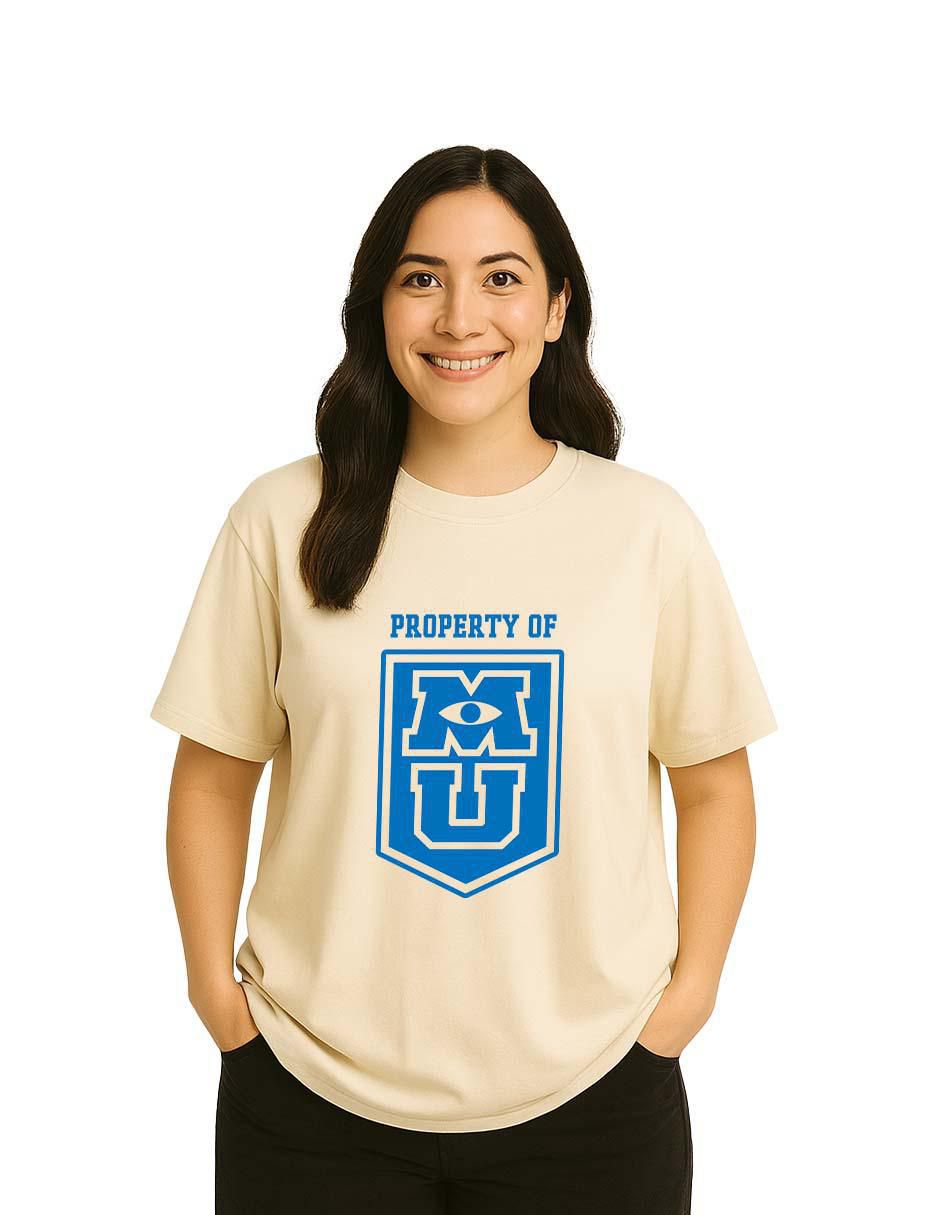 Playera manga corta cuello redondo para mujer