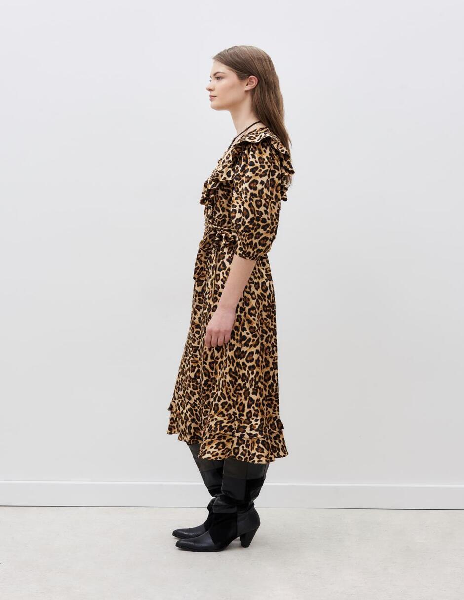 Vestido midi casual para mujer 4
