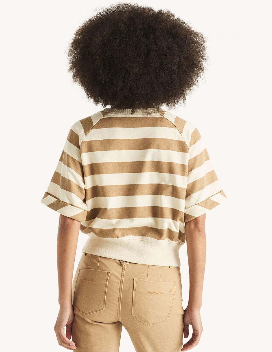 Blusa manga al codo para mujer 3