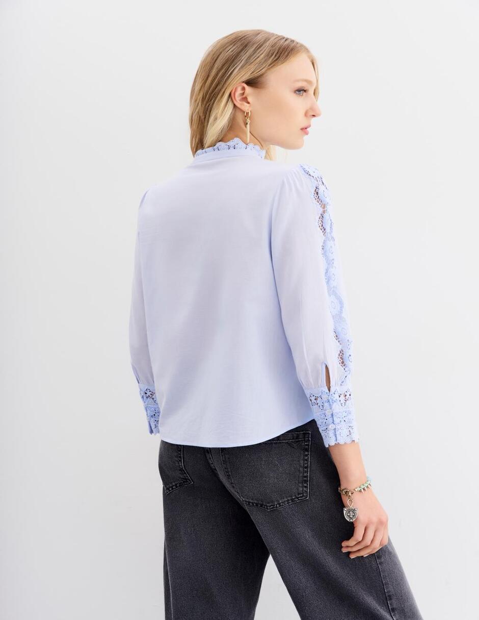 Blusa manga larga para mujer 3