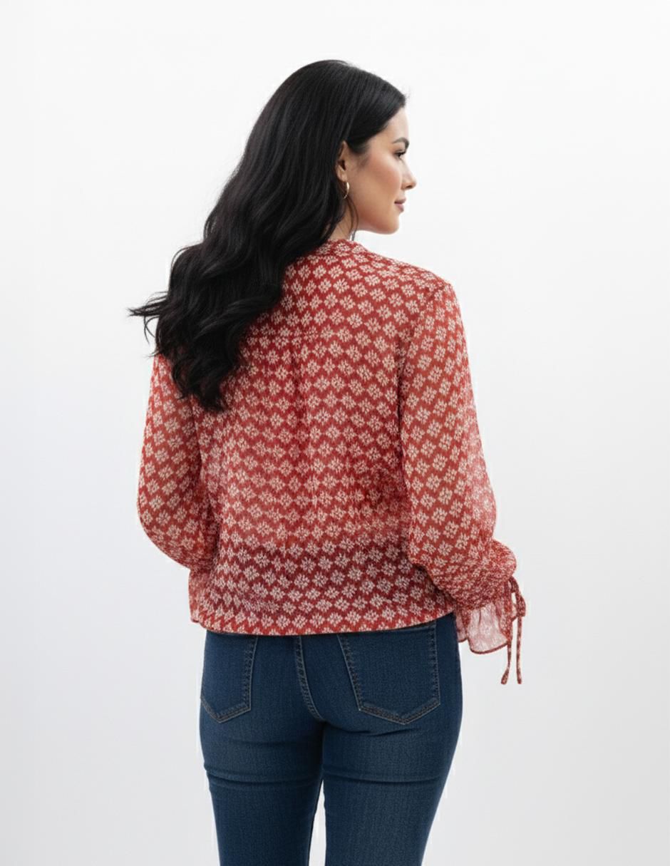 Blusa manga 3/4 para mujer 2