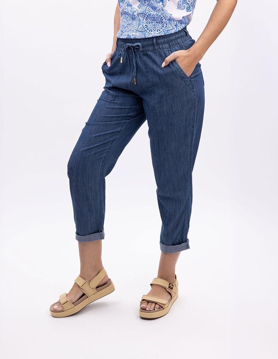 Jeans amplio N5Bkc579 para mujer 2
