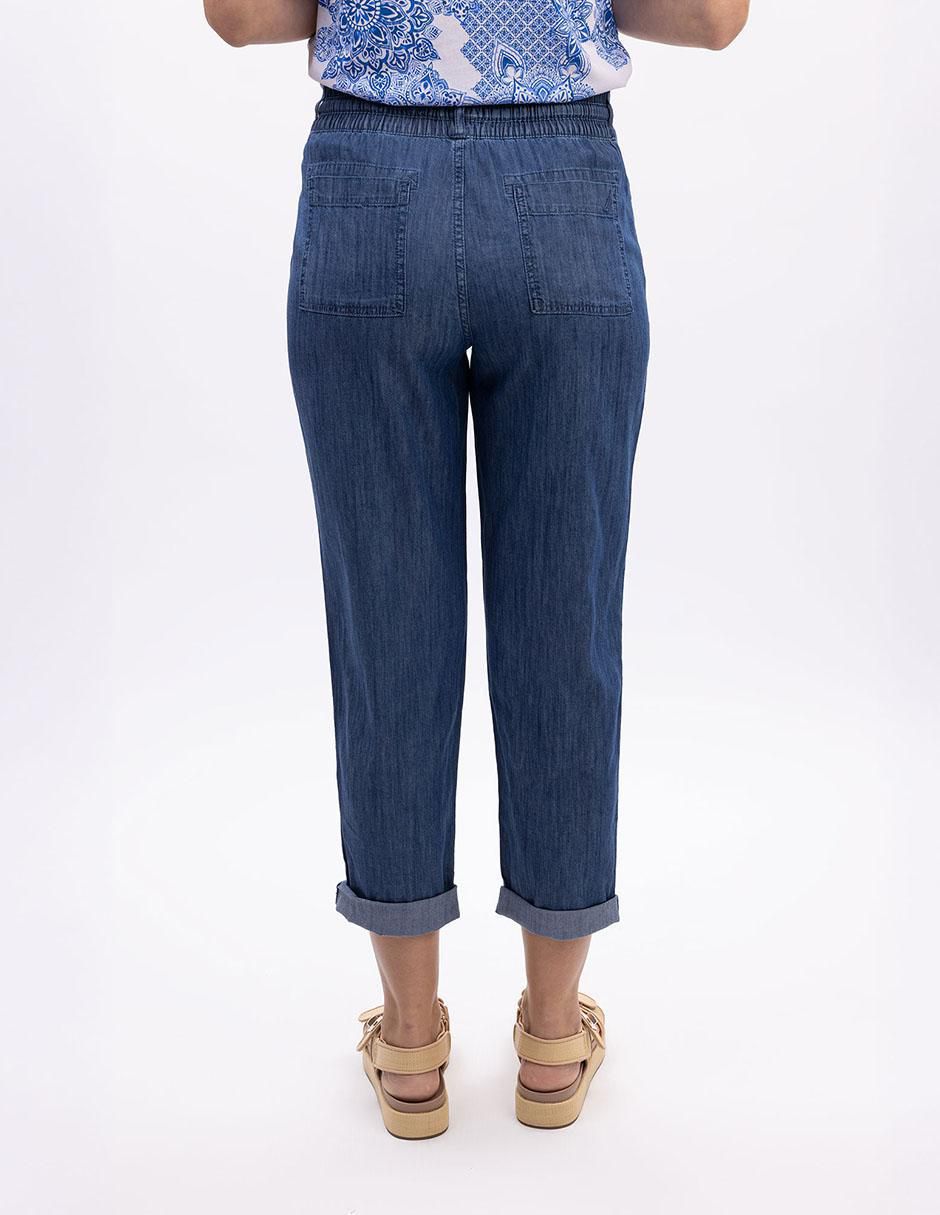 Jeans amplio N5Bkc579 para mujer 3