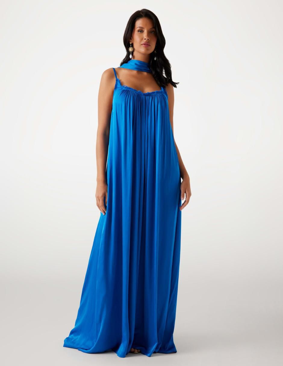 Vestido largo fiesta Guess Kate para mujer Liverpool