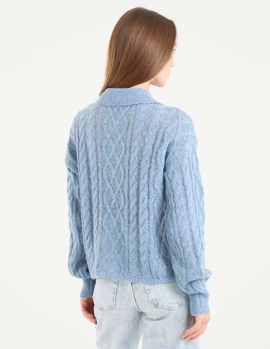 Suéter Scotch & cuello camisero para mujer 2