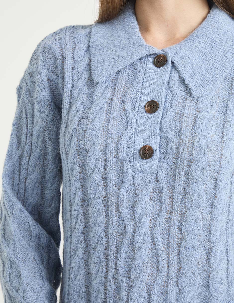 Suéter Scotch & cuello camisero para mujer 4