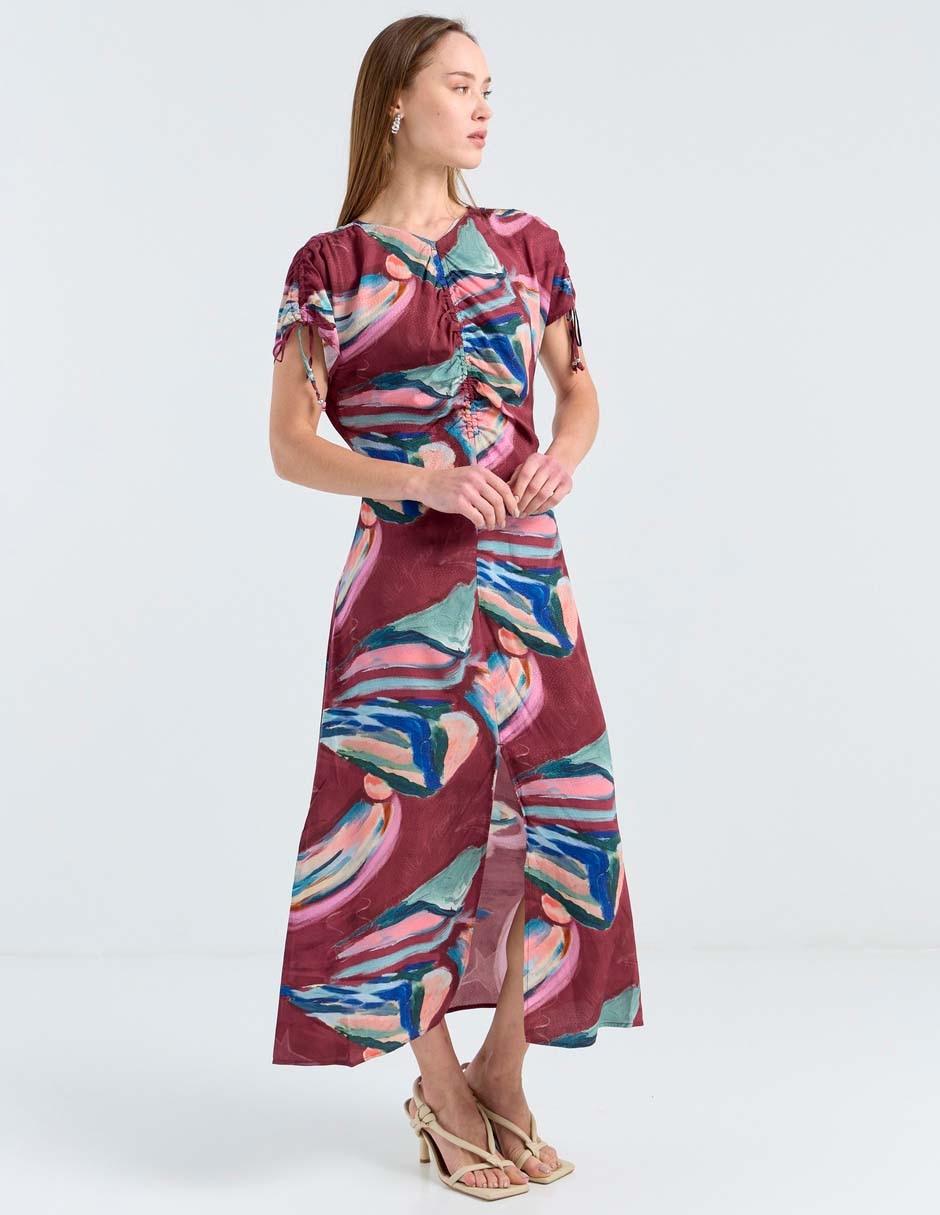 Vestido crop casual Scotch & para mujer 3