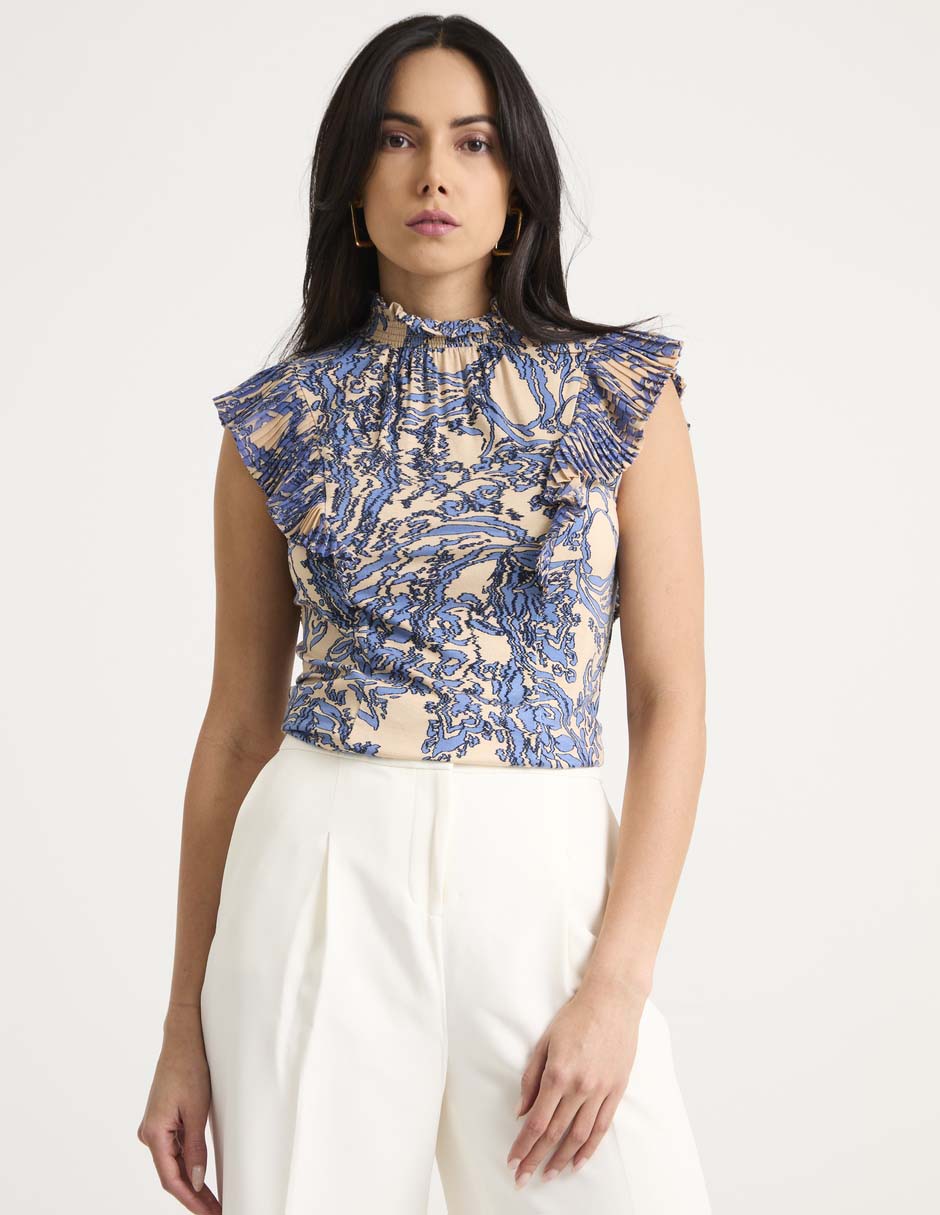 Blusa 'manga' sin manga 'para mujer'