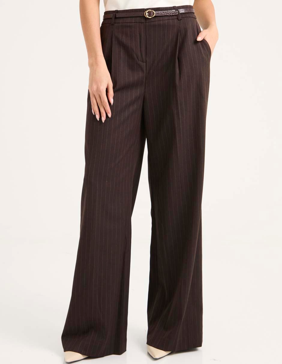 'pantalón' de vestir amplio 'para mujer'