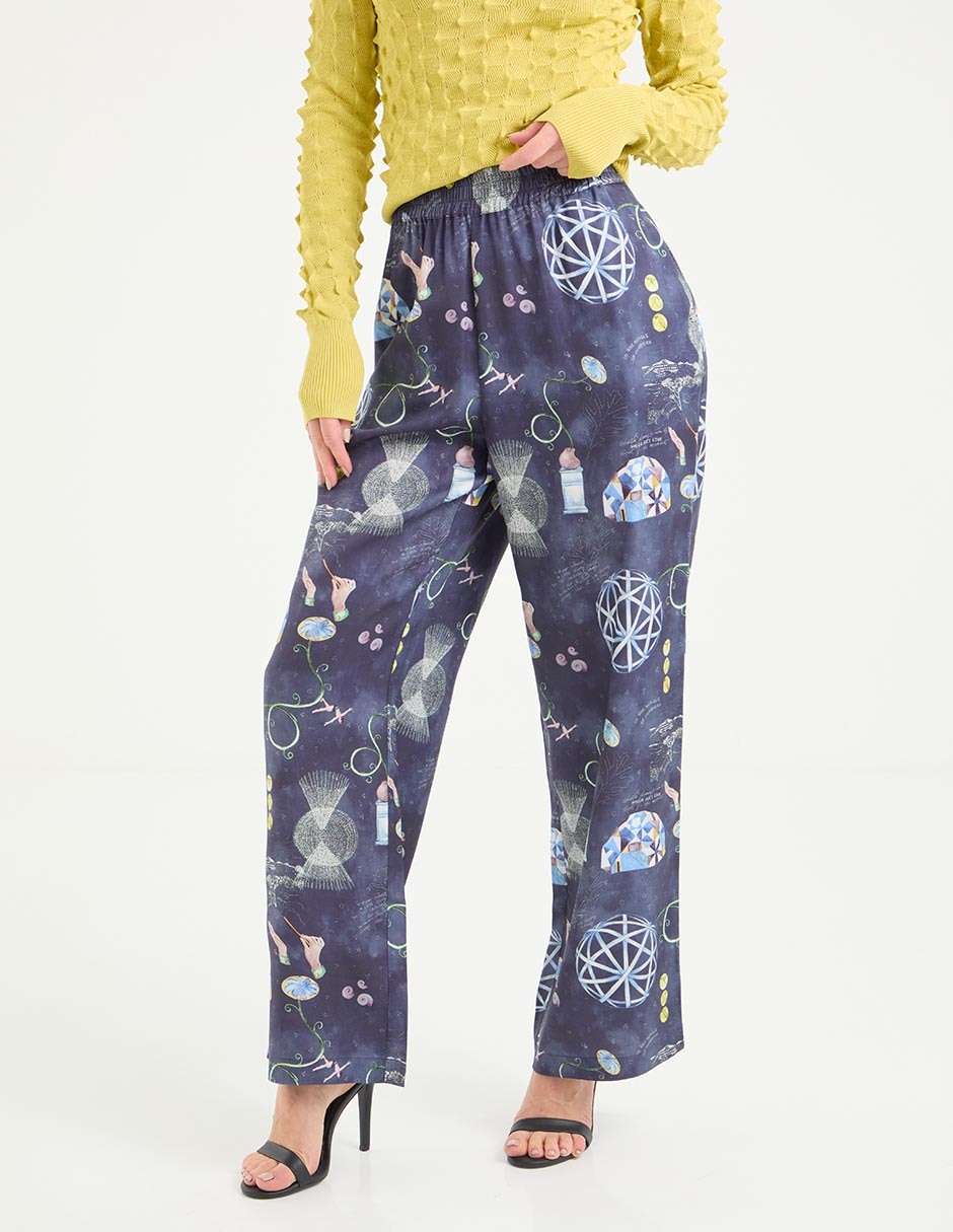 Pantalón relaxed Scotch & wide leg para mujer Pantalón relaxed Scotch & wide leg para mujer