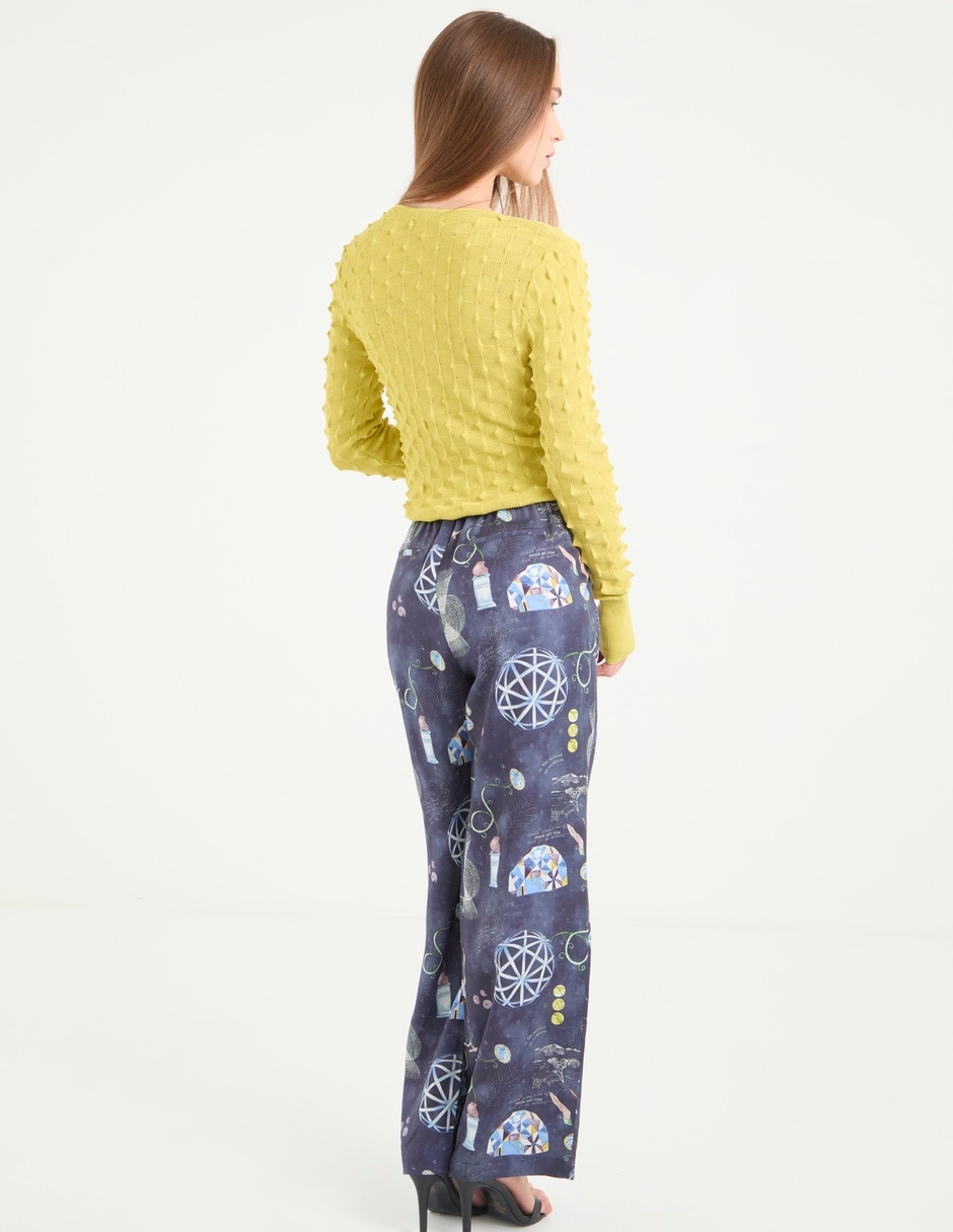Pantalón relaxed Scotch & wide leg para mujer 2