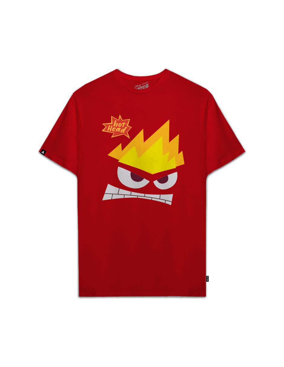 Playera manga corta Intensamente cuello redondo para mujer 4