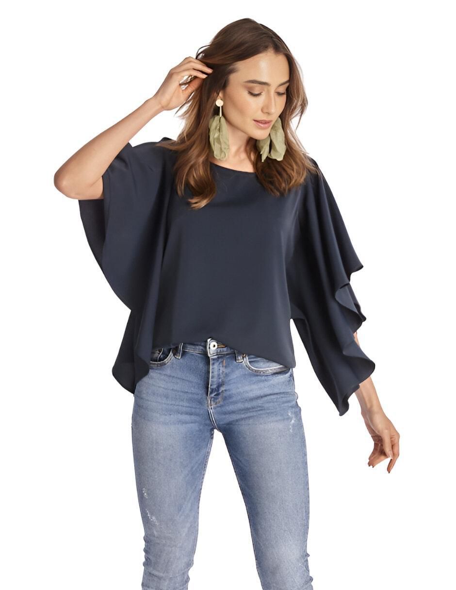 Blusa manga 3/4 para mujer 4