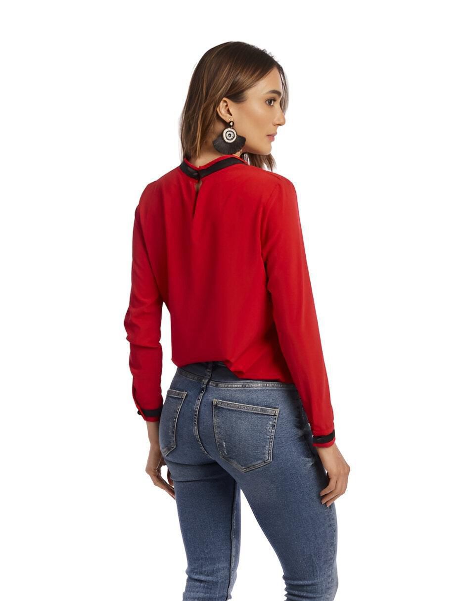 Blusa manga larga para mujer 3