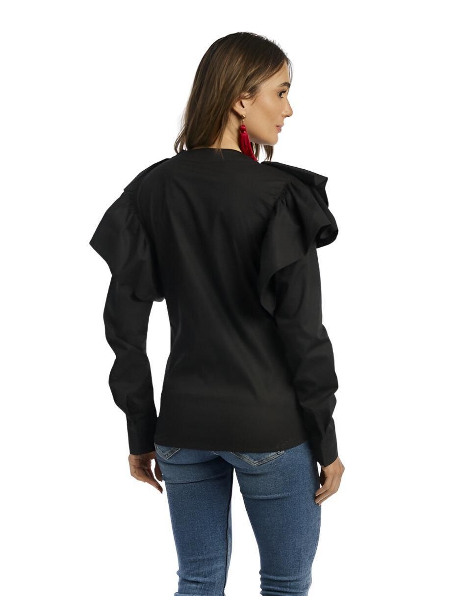 Blusa manga larga para mujer 3