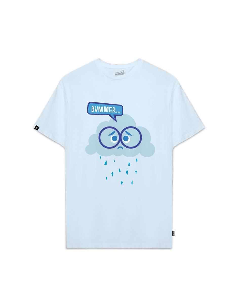Playera manga corta Intensamente cuello redondo para mujer 4