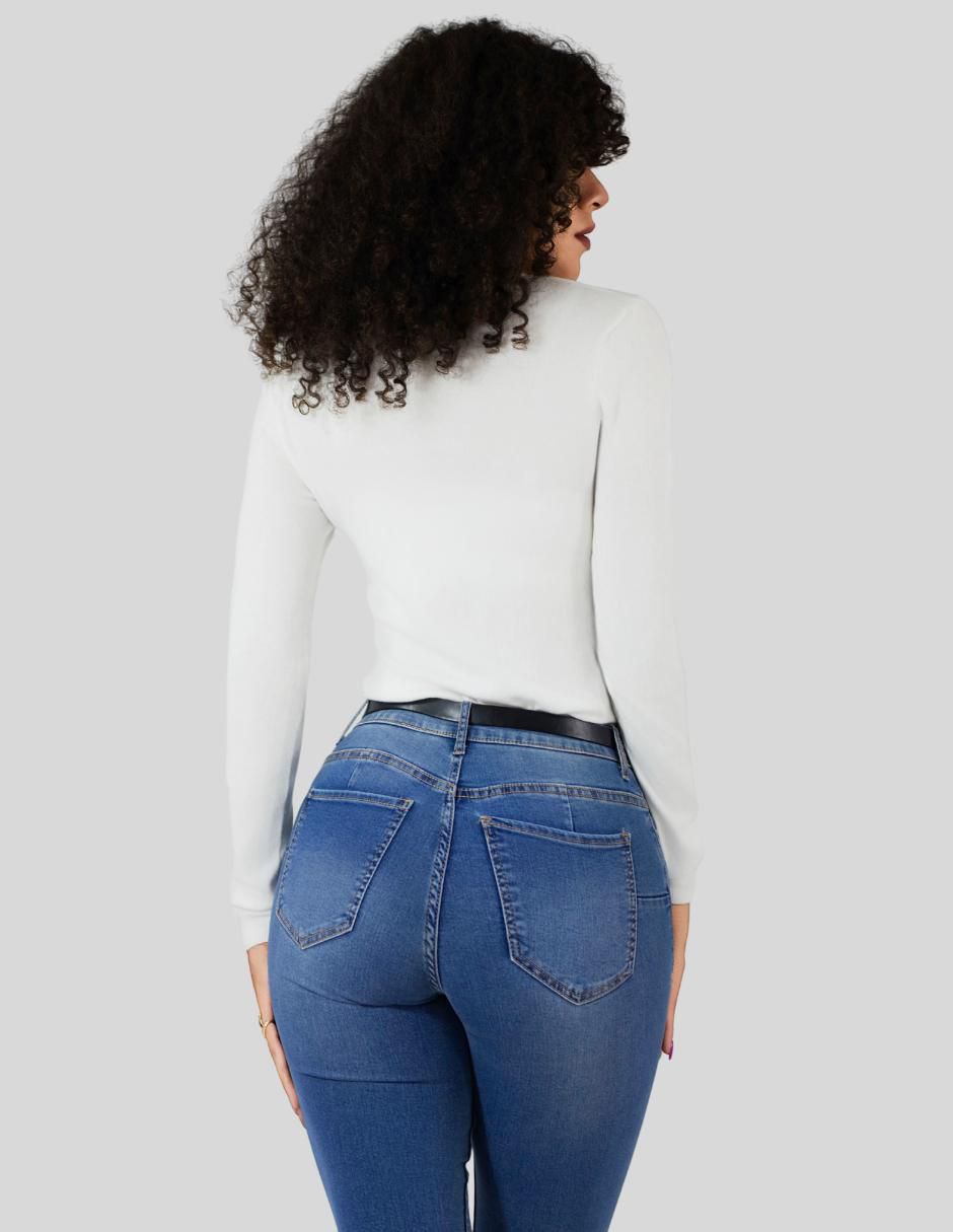 Suéter cuello v para mujer