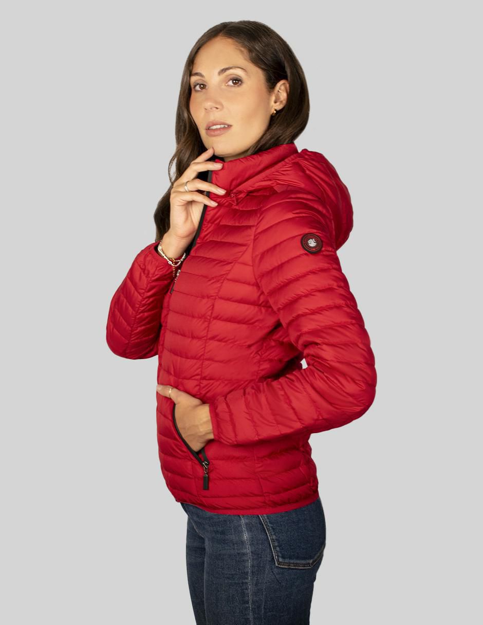 Chamarra acolchada greenlander para mujer