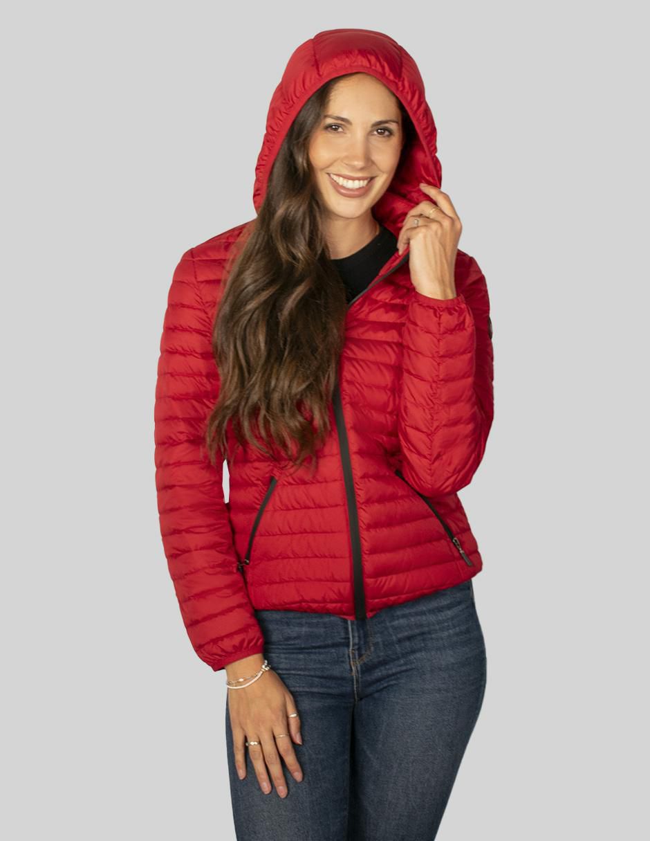 Chamarra acolchada greenlander para mujer
