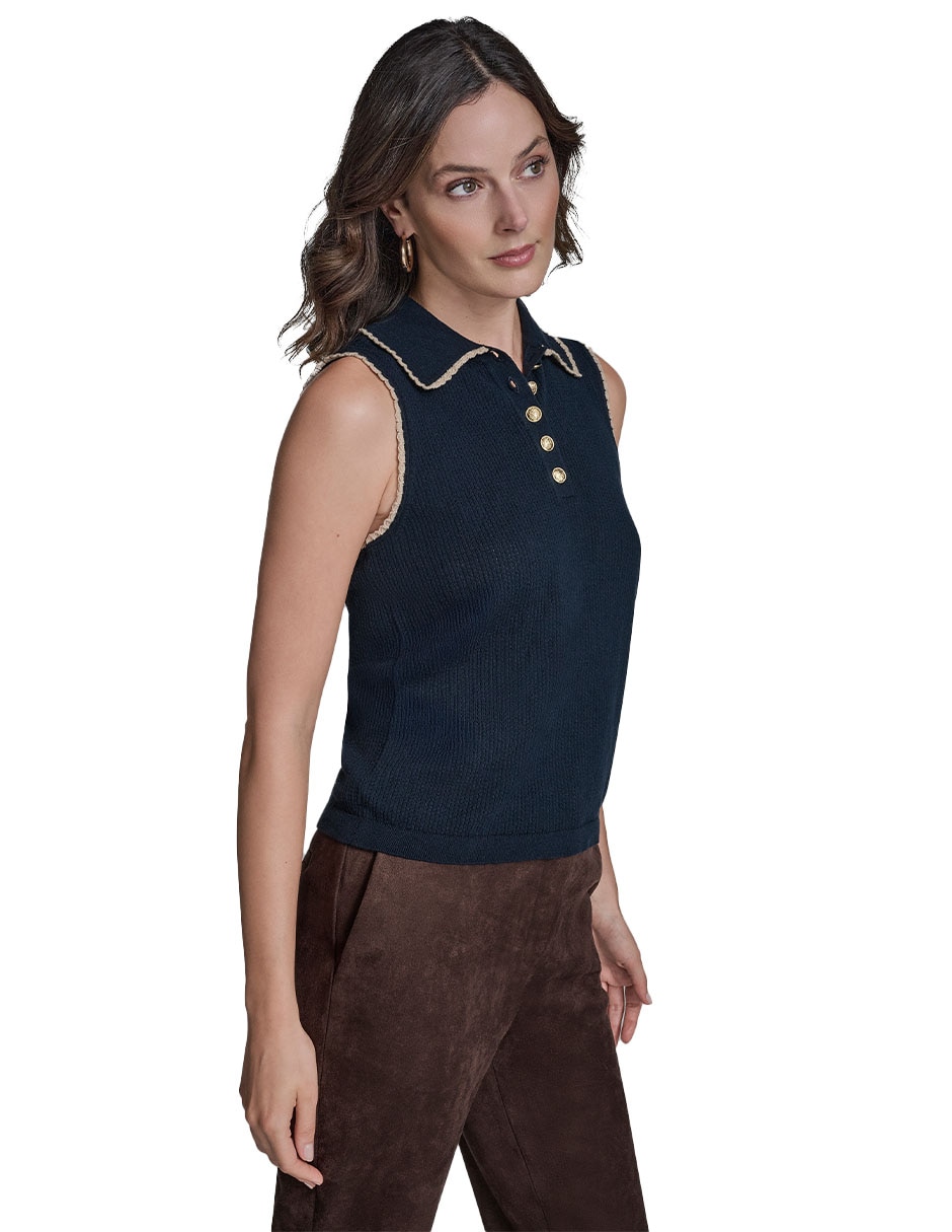 Blusa sin manga para mujer 3