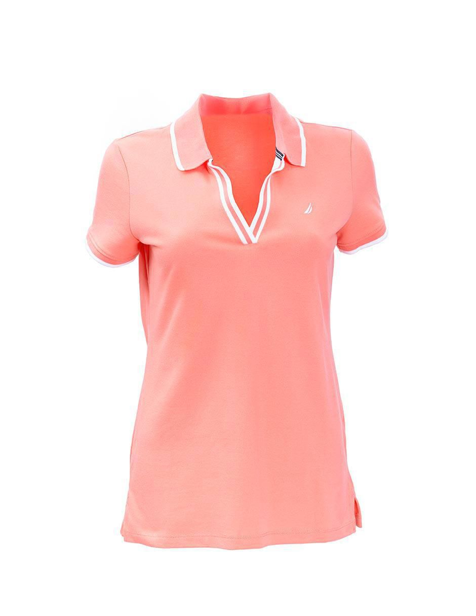 Playera tipo polo para mujer 4
