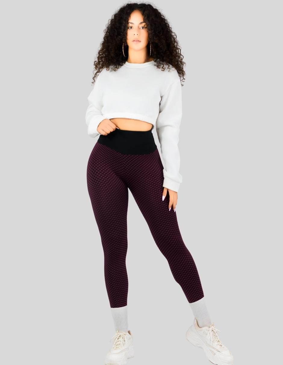 "legging/ set legging" malabis "a la (si aplica)" cintura alta "con" elástico "para mujer"