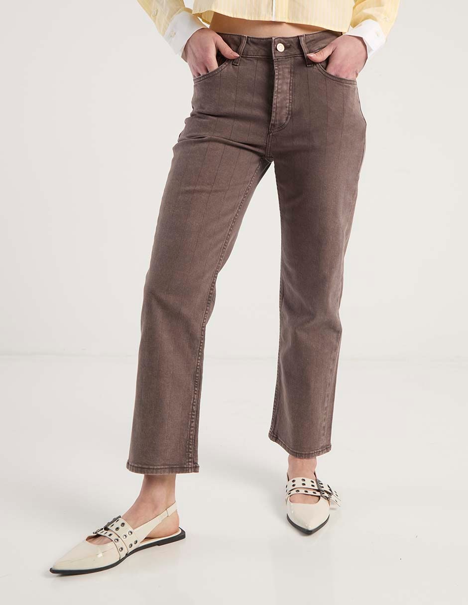Jeans straight para mujer