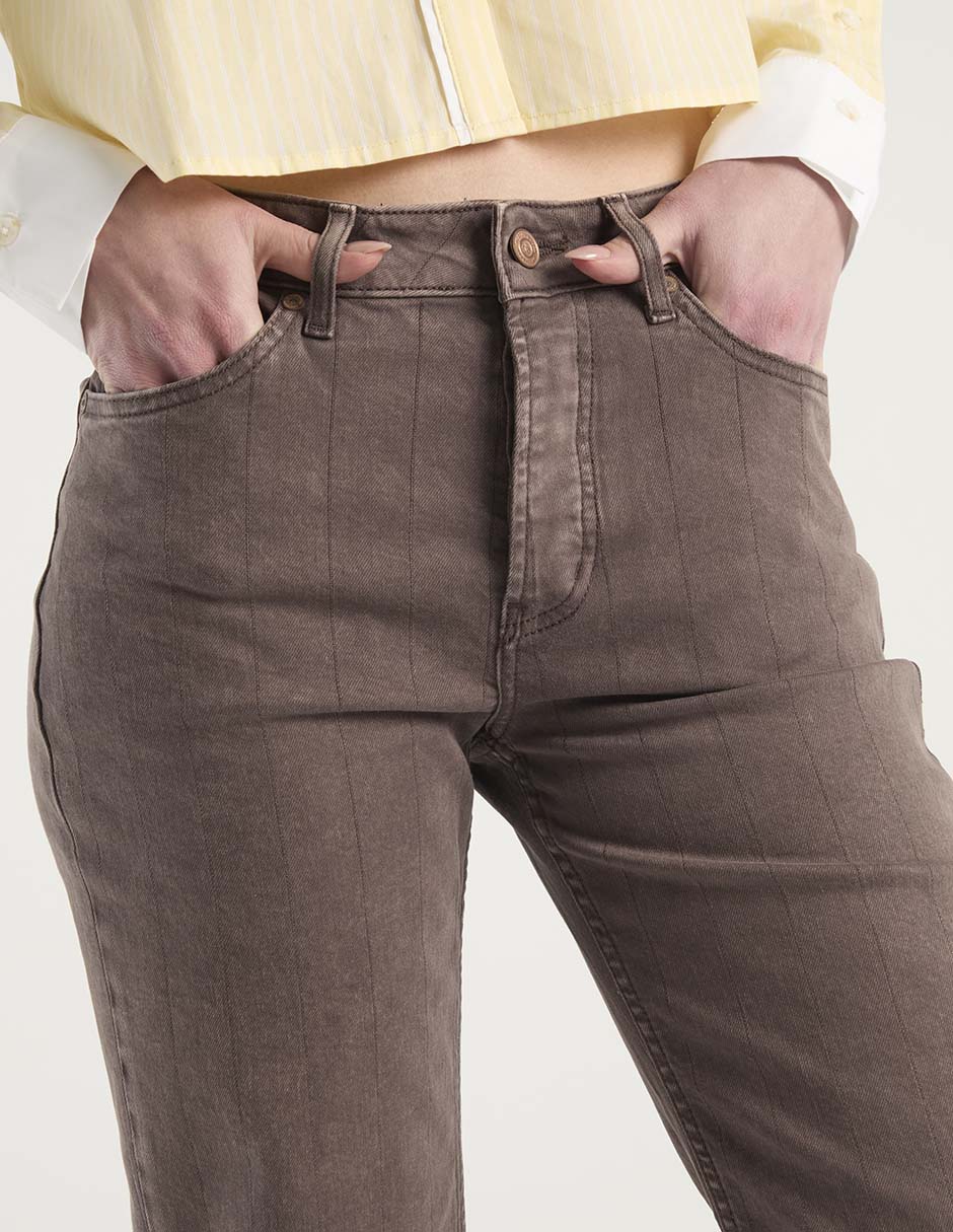 Jeans straight para mujer 4