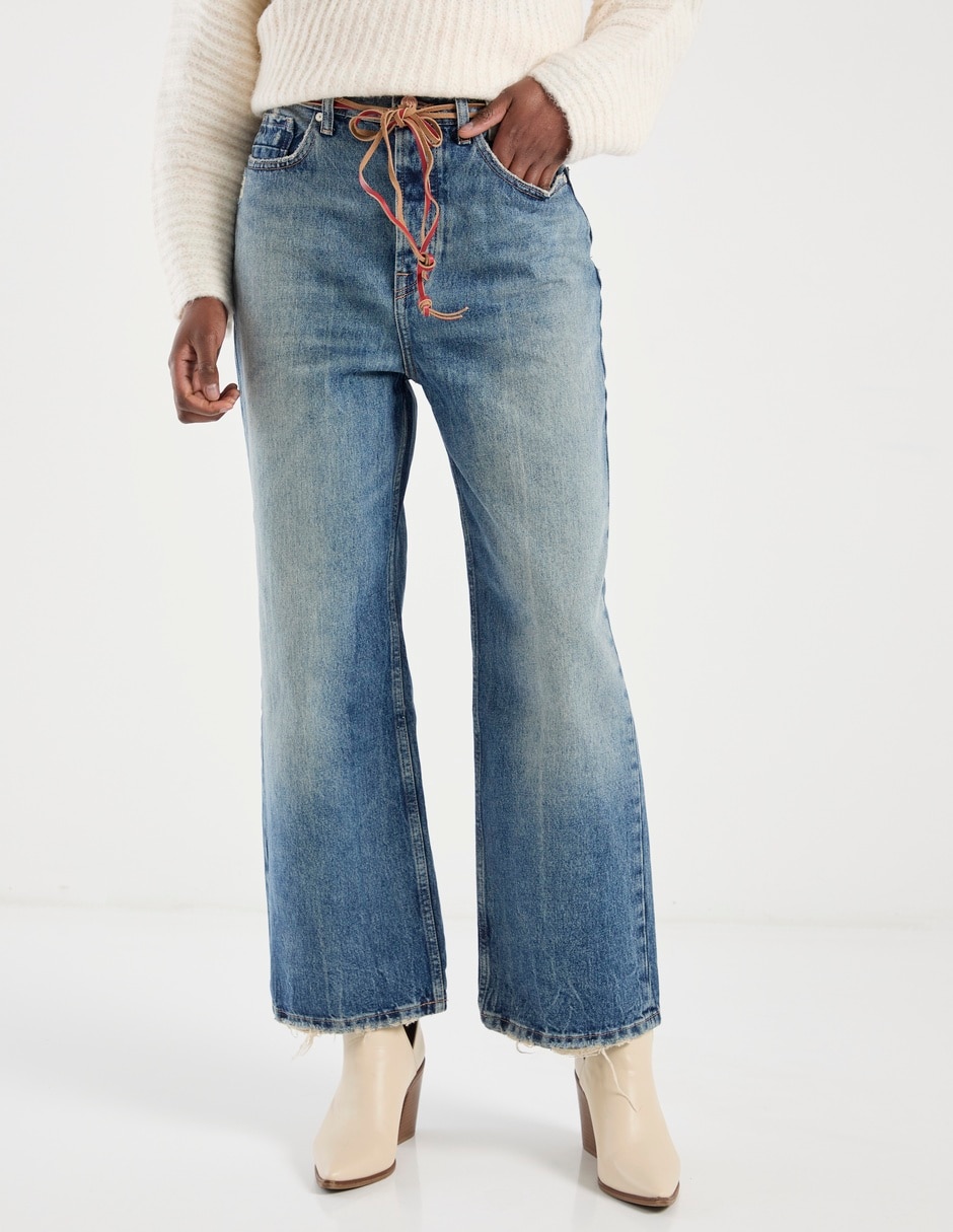 Jeans acampanado para mujer