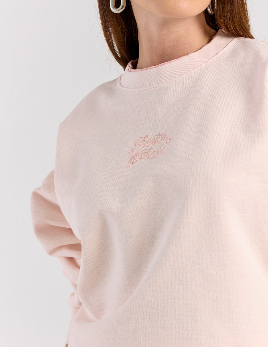 Suéter cuello redondo para mujer 4