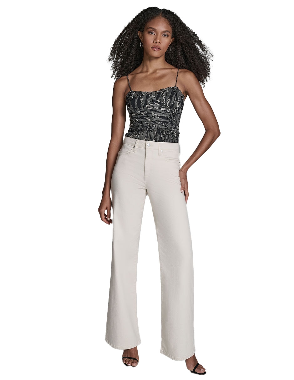 Jeans wide leg para mujer 4