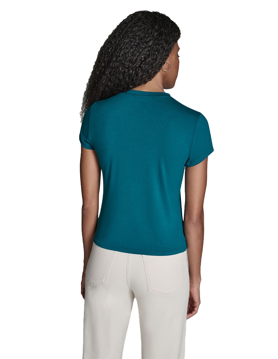 Blusa manga corta para mujer 2