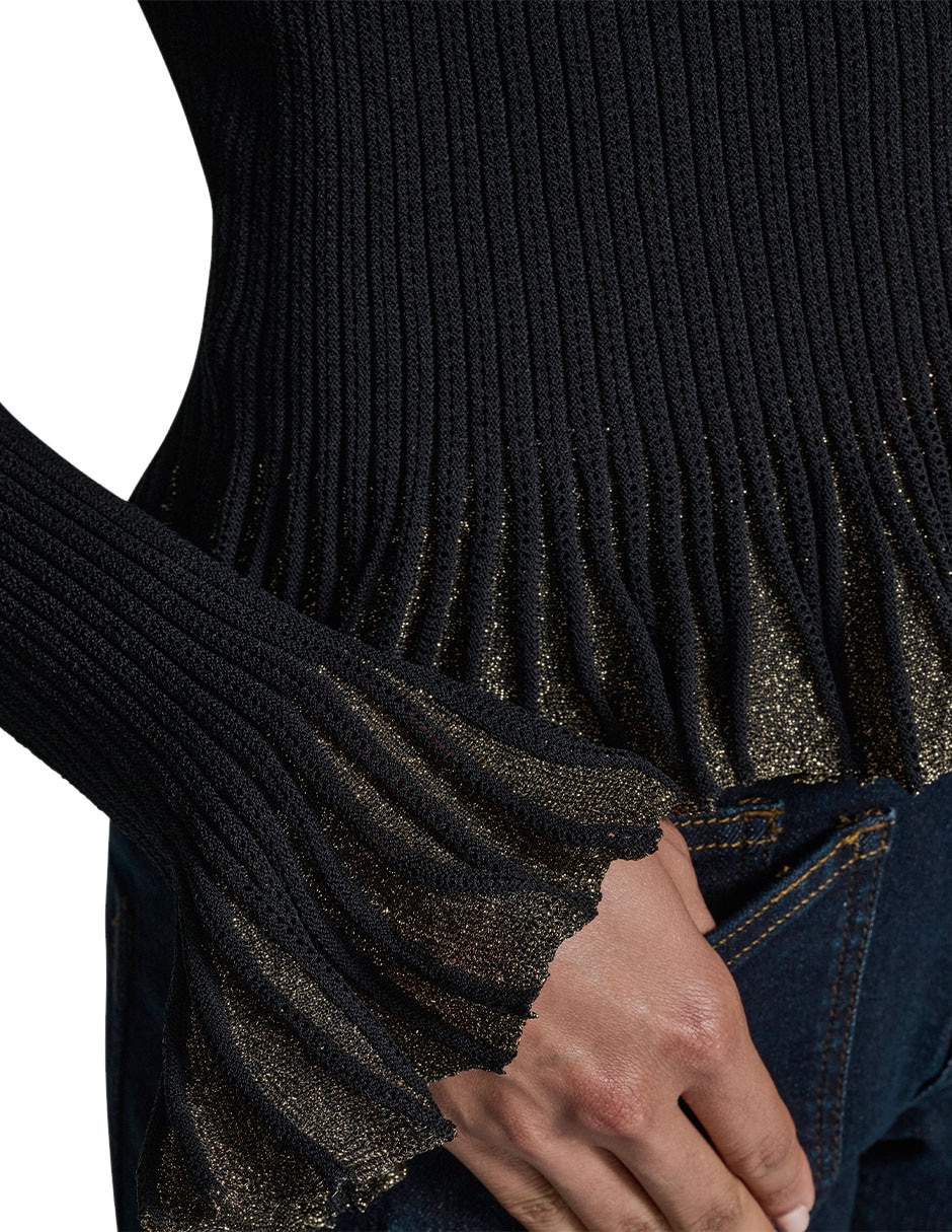 Blusa manga larga para mujer 4
