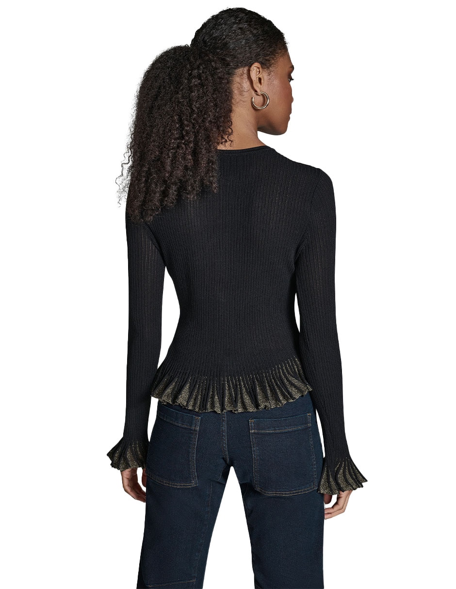 Blusa manga larga para mujer 5